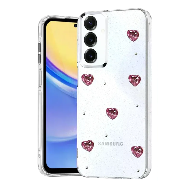 Samsung Galaxy A15 4g Fiyonk Desenli Kapak - Desen 3