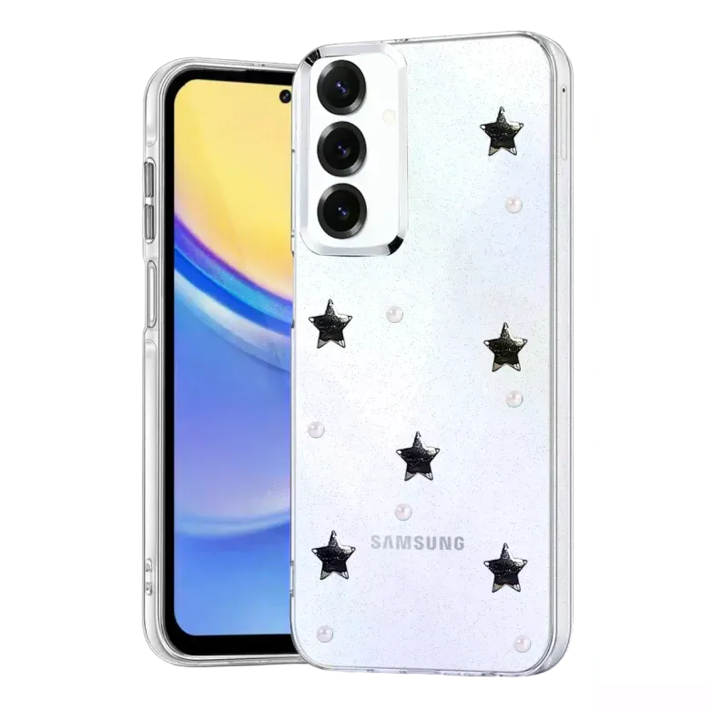 Samsung Galaxy A15 4g Fiyonk Desenli Kapak - Desen 7
