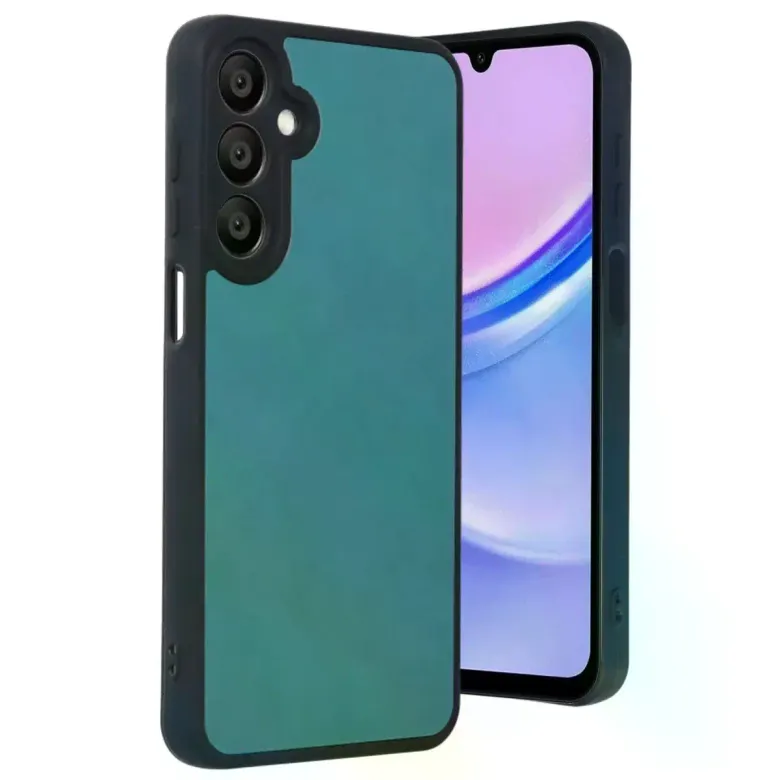 Samsung Galaxy A15 4g Kılıf Aras Deri Kapak - Açık Yeşil
