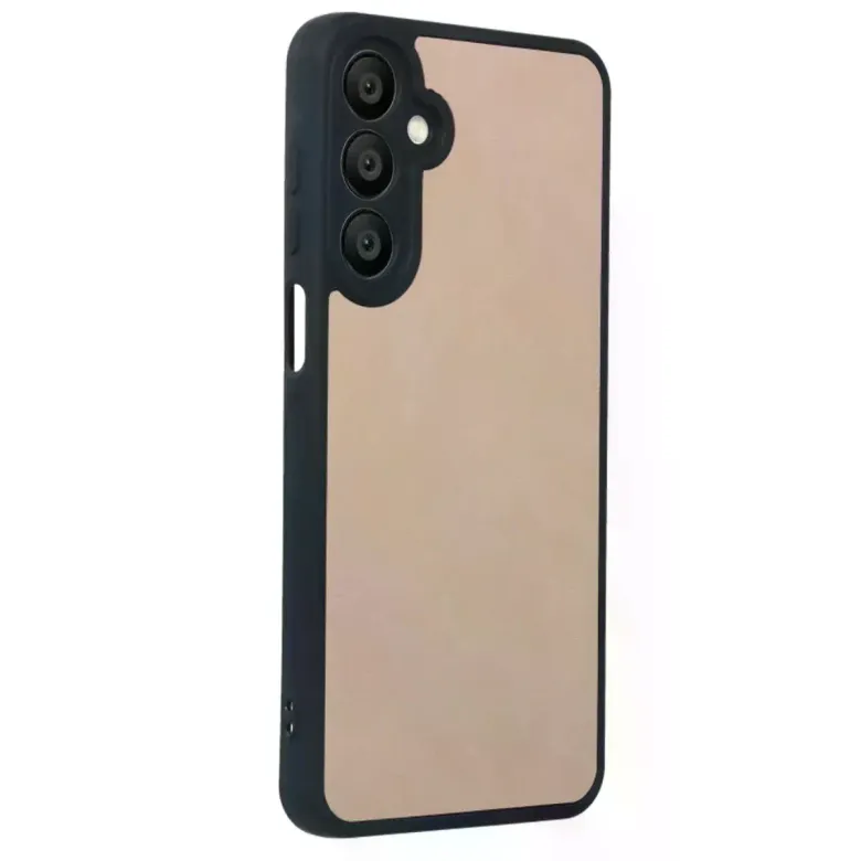 Samsung Galaxy A15 4g Kılıf Aras Deri Kapak - Pudra