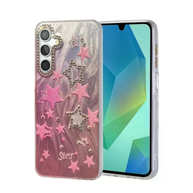 Samsung Galaxy A15 4g Kılıf Blade Aynalı Desenli Kapak - Desen 7