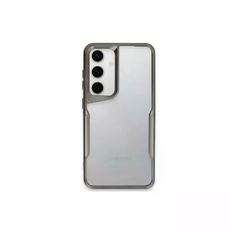 Samsung Galaxy A15 4g Kılıf Boyi Silikon Kapak - Titan Gri