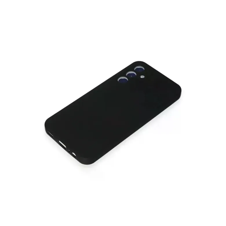 Samsung Galaxy A15 4g Kılıf First Silikon - Siyah