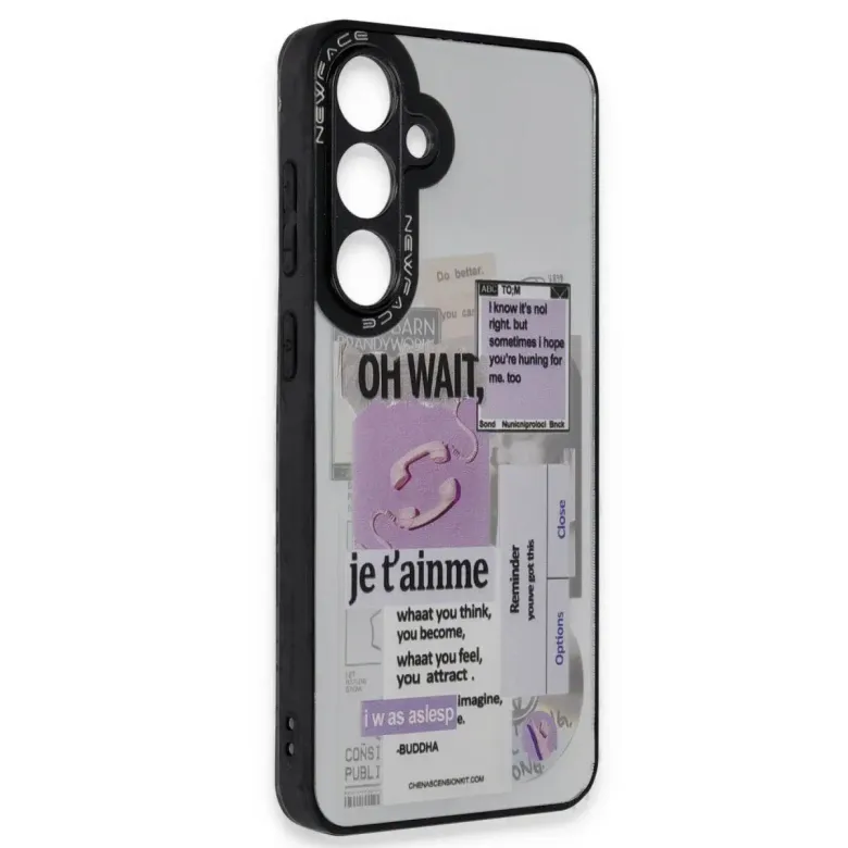 Samsung Galaxy A15 4g Kılıf Mirror Desenli Kapak - Mirror - 4