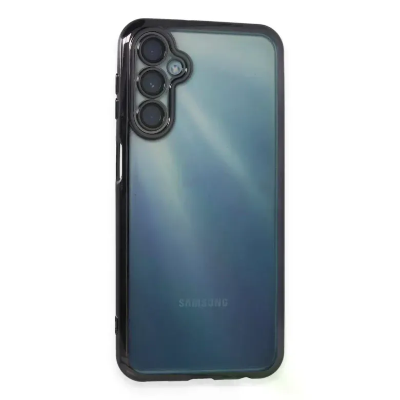 Samsung Galaxy A15 4g Kılıf Razer Lensli Silikon - Mor