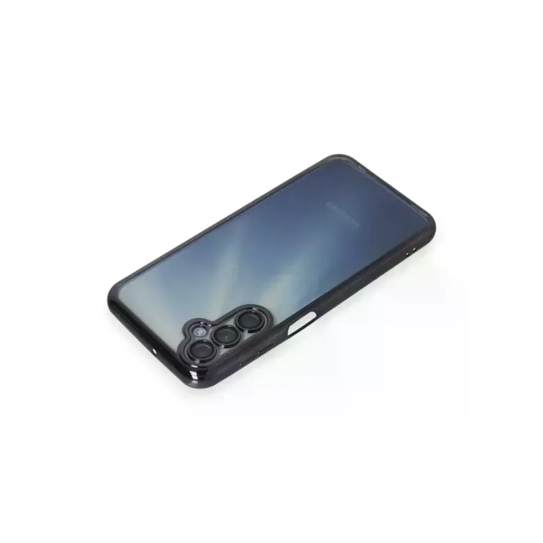 Samsung Galaxy A15 4g Kılıf Razer Lensli Silikon - Mor