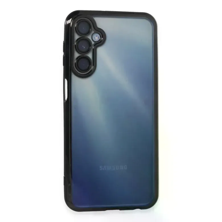 Samsung Galaxy A15 4g Kılıf Razer Lensli Silikon - Siyah