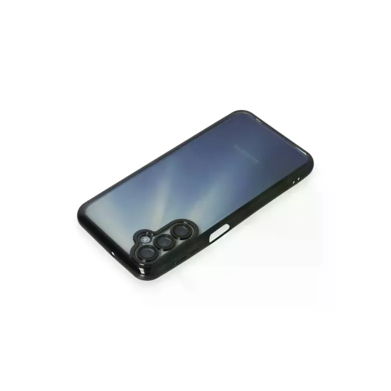 Samsung Galaxy A15 4g Kılıf Razer Lensli Silikon - Siyah