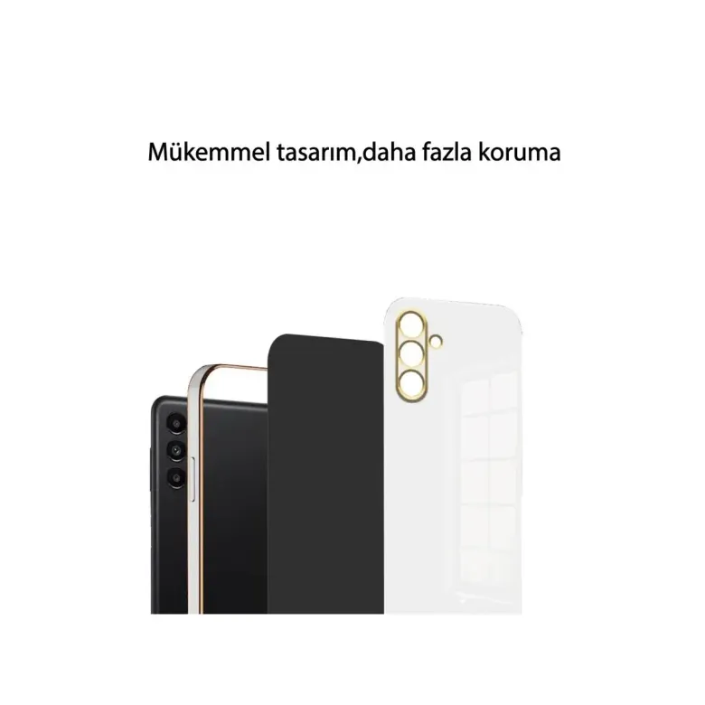 Samsung Galaxy A15 4g Kılıf Volet Silikon - Siyah