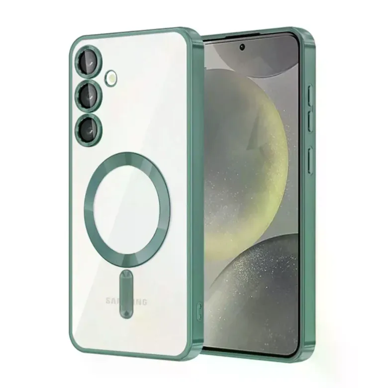 Samsung Galaxy A15 4g Kross Magneticsafe Kapak - Koyu Yeşil
