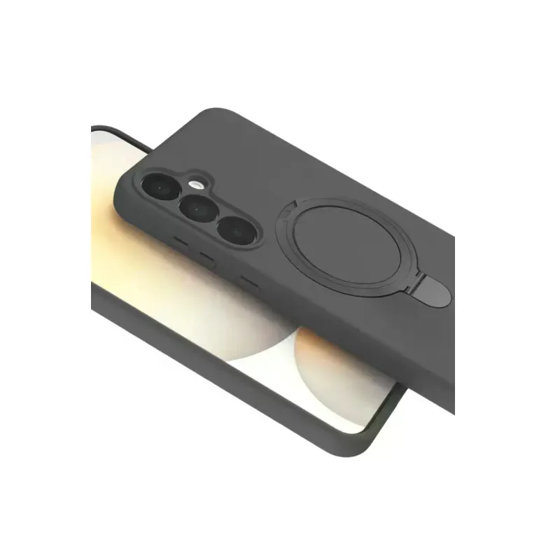 Samsung Galaxy A15 4g Regal Magsafe Standlı Kapak - Titan Gri