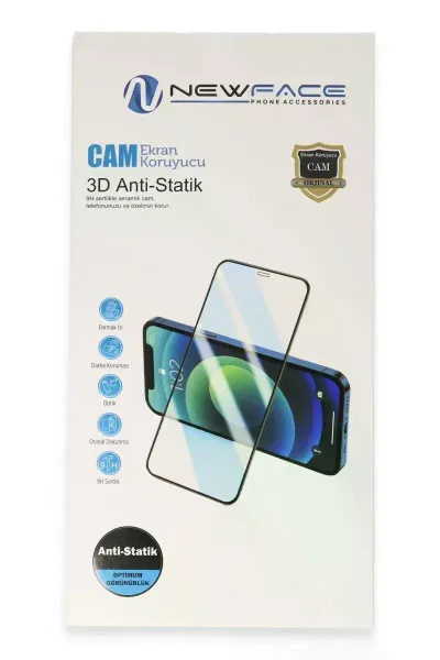 Samsung Galaxy A16 5G 3D Antistatik Cam Ekran Koruyucu