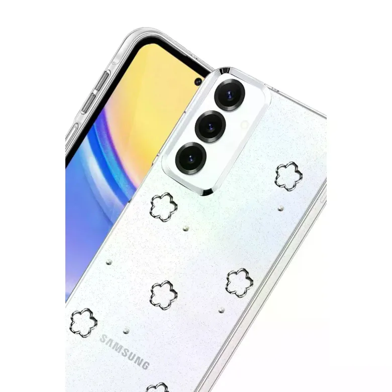 Samsung Galaxy A16 5g Fiyonk Desenli Kapak - Desen 2