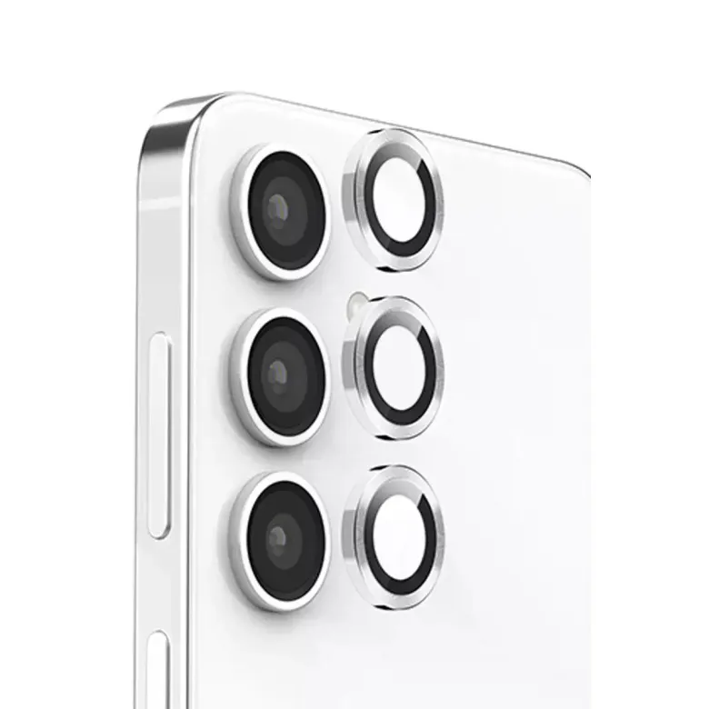 Samsung Galaxy A16 5g Raze Metal Kamera Lens - Gümüş