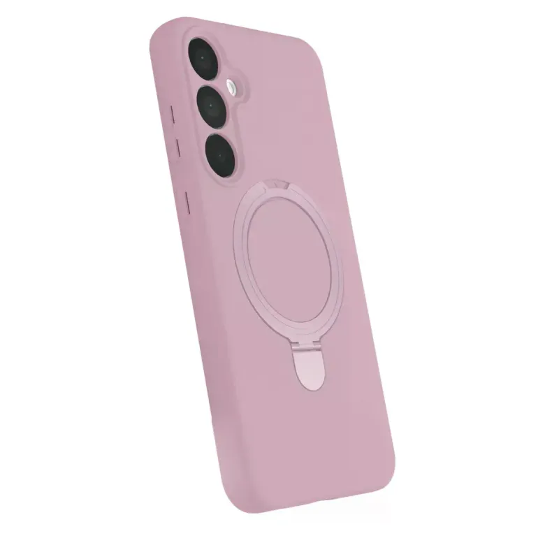 Samsung Galaxy A16 5g Regal Magsafe Standlı Kapak - Açık Pembe