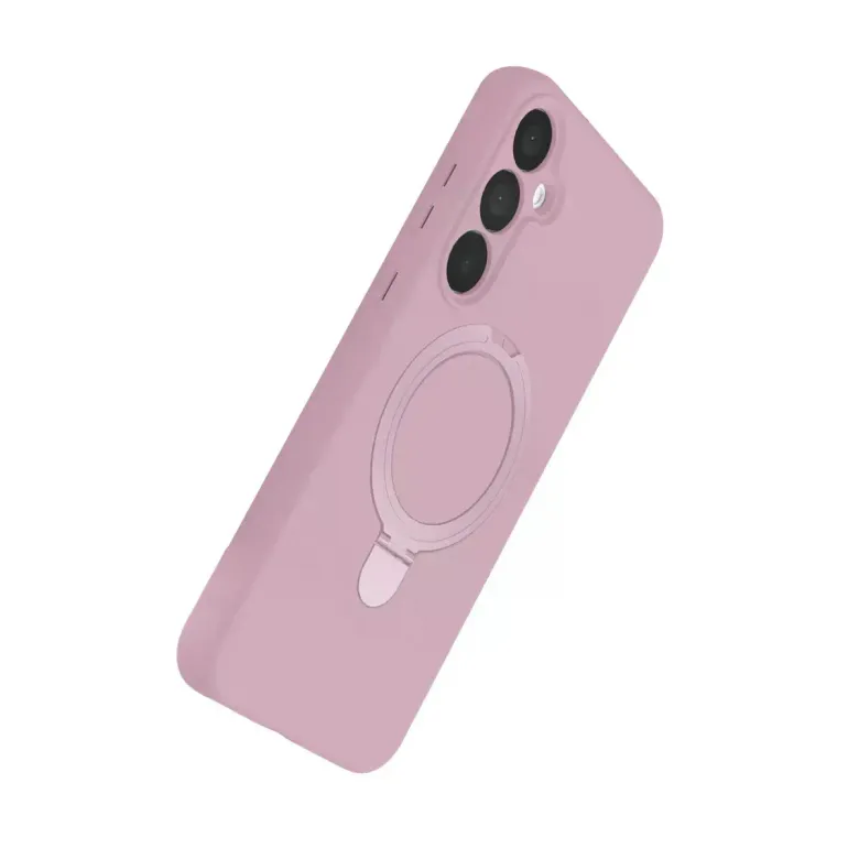 Samsung Galaxy A16 5g Regal Magsafe Standlı Kapak - Açık Pembe