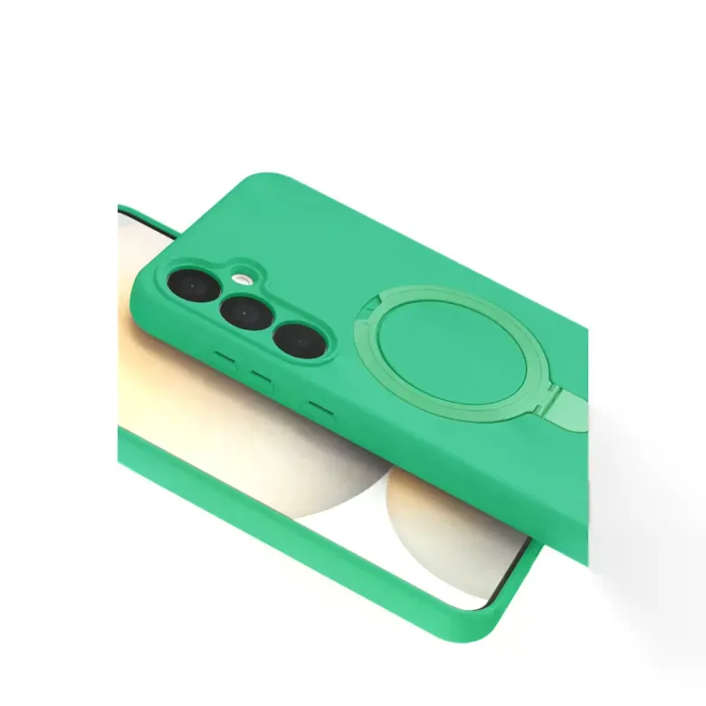 Samsung Galaxy A16 5g Regal Magsafe Standlı Kapak - Yeşil