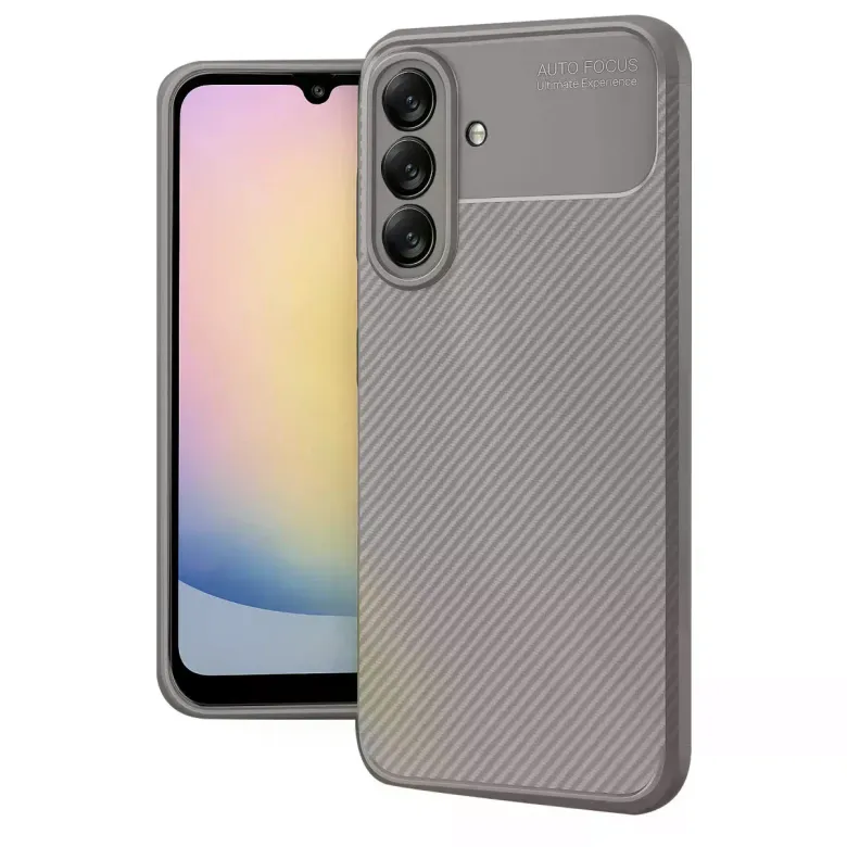Samsung Galaxy A17 5g Auto Focus Karbon Kapak - Gri