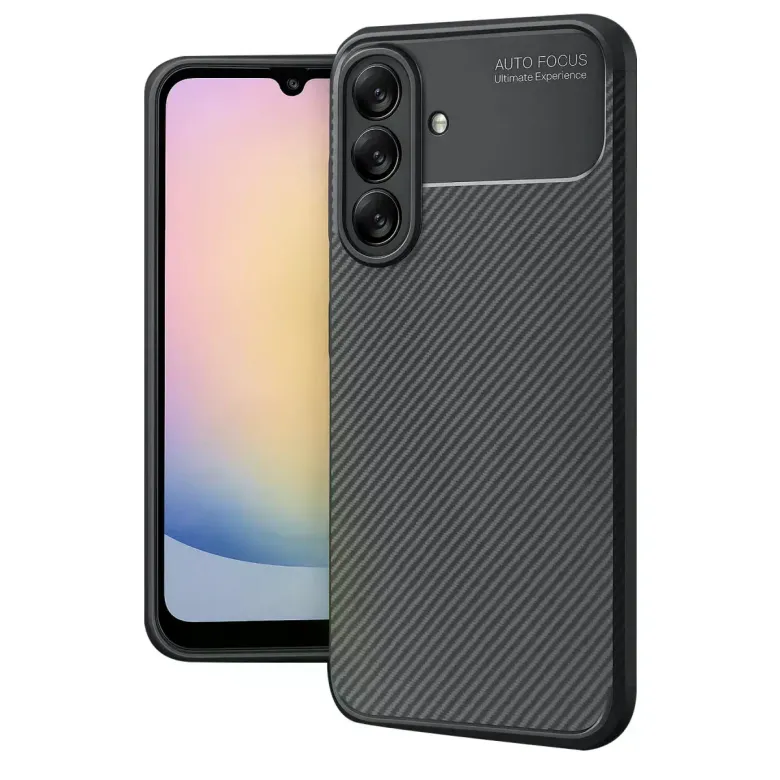 Samsung Galaxy A17 5g Auto Focus Karbon Kapak - Siyah