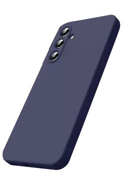 Samsung Galaxy A17 5G Nano içi Kadife Silikon - Lacivert