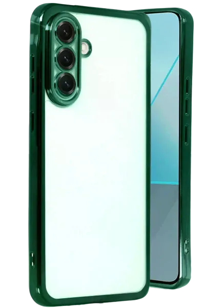Samsung Galaxy A17 5G Razer Lensli Silikon - Yeşil