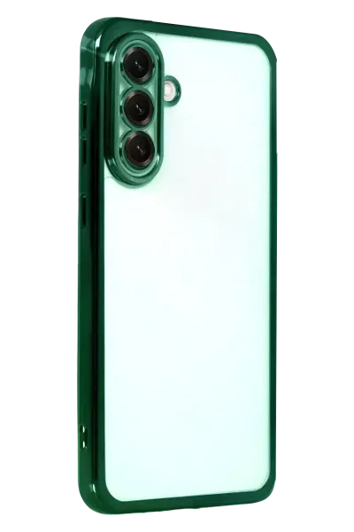 Samsung Galaxy A17 5G Razer Lensli Silikon - Yeşil