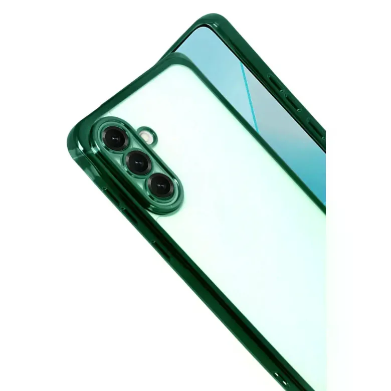 Samsung Galaxy A17 5g Razer Lensli Silikon - Yeşil