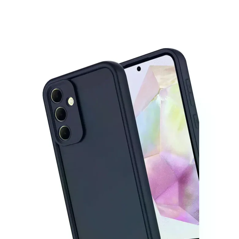Samsung Galaxy A17 5g Viera Silikon - Lacivert