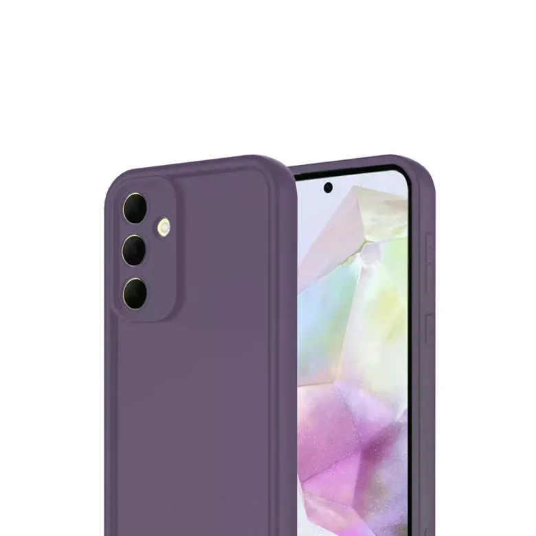 Samsung Galaxy A17 5g Viera Silikon - Mürdüm