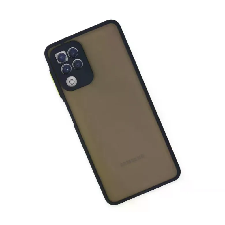 Samsung Galaxy A22 Kılıf Montreal Silikon Kapak - Lacivert