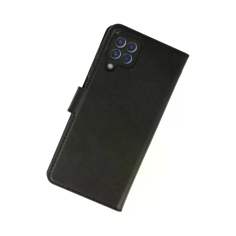 Samsung Galaxy A22 Kılıf Trend S Plus Kapaklı Kılıf - Siyah