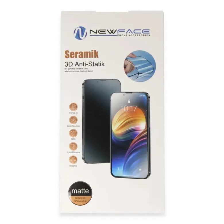 Samsung Galaxy A25 5g 3d Antistatik Mat Seramik Nano Ekran Koruyucu