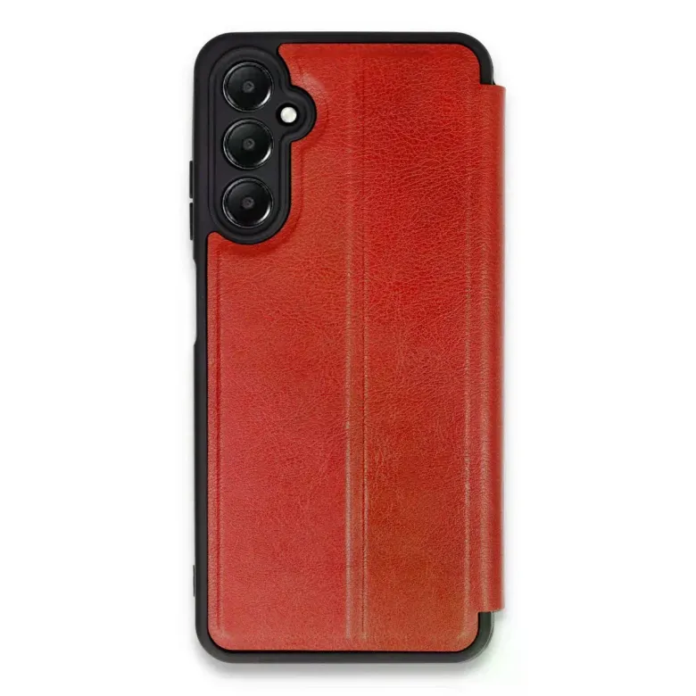 Samsung Galaxy A25 5g Kılıf Flip Cover - Kırmızı