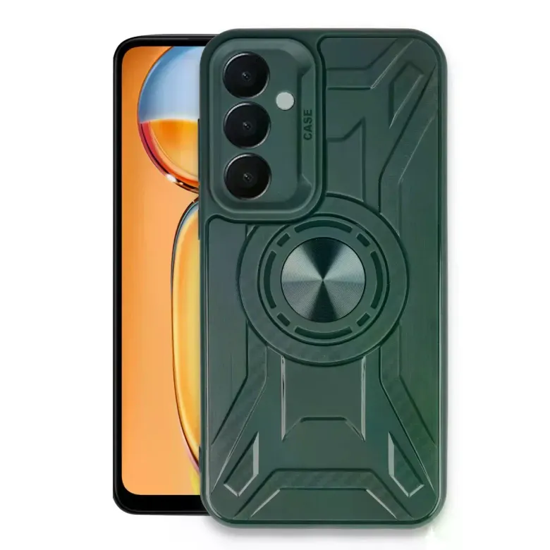 Samsung Galaxy A25 5g Kılıf Lincoln Silikon - Koyu Yeşil