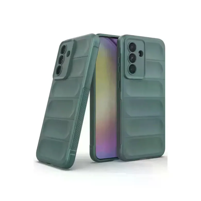 Samsung Galaxy A26 Kılıf Optimum Silikon - Koyu Yeşil