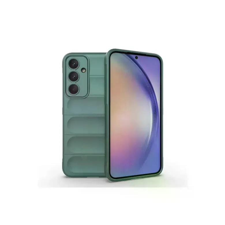 Samsung Galaxy A26 Kılıf Optimum Silikon - Koyu Yeşil