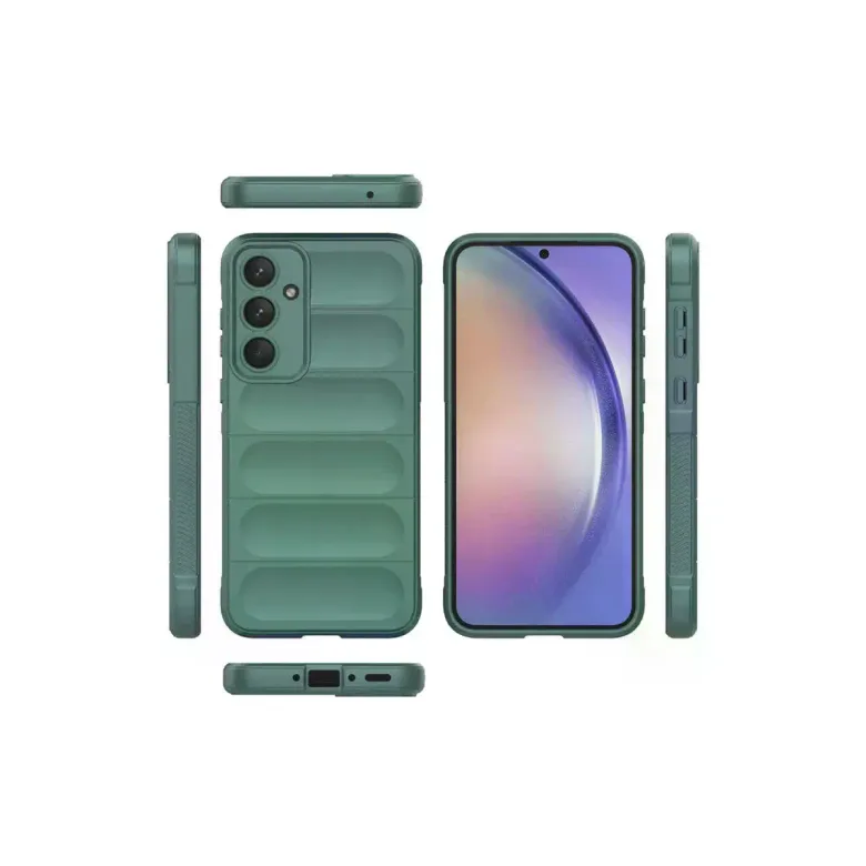 Samsung Galaxy A26 Kılıf Optimum Silikon - Koyu Yeşil