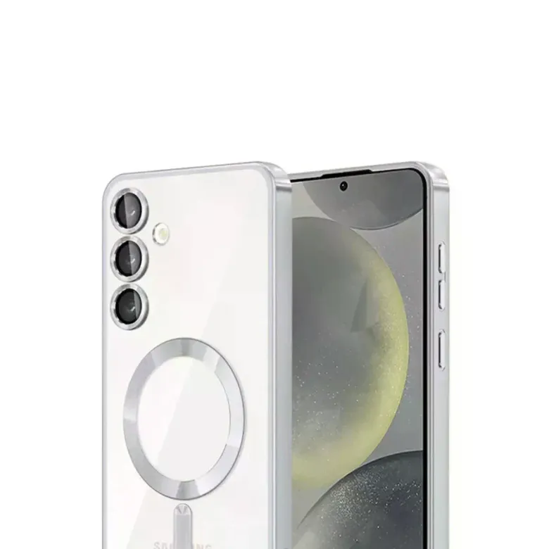 Samsung Galaxy A26 Kross Magneticsafe Kapak - Gümüş