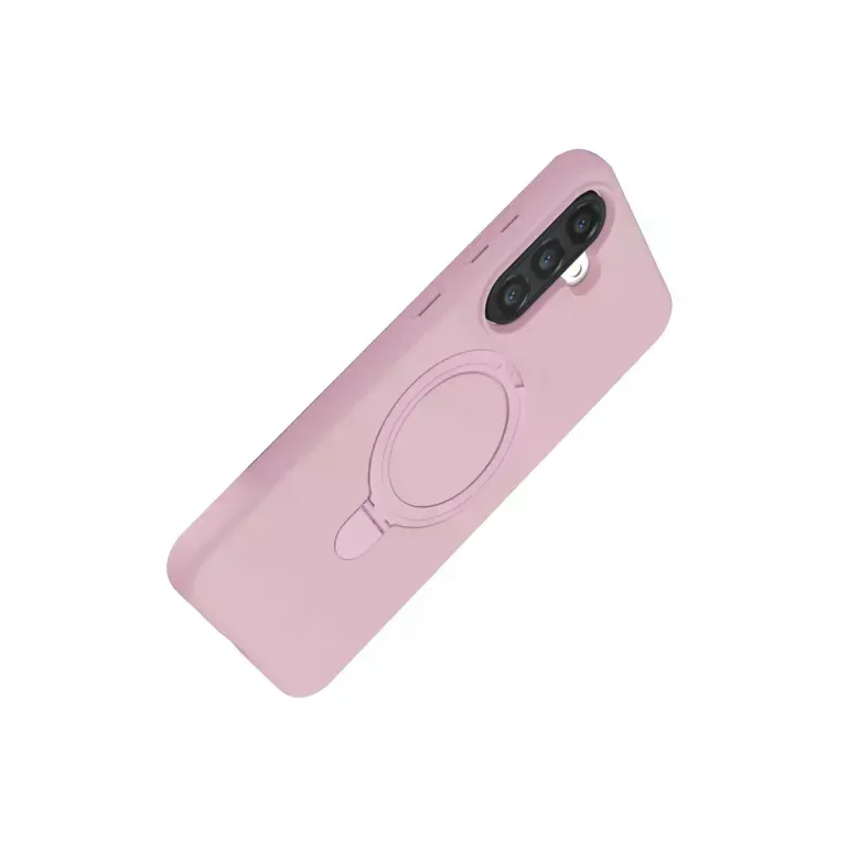 Samsung Galaxy A26 Regal Magsafe Standlı Kapak - Açık Pembe