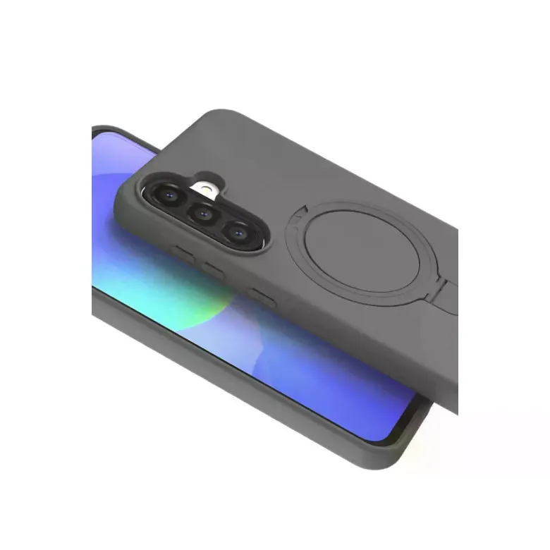 Samsung Galaxy A26 Regal Magsafe Standlı Kapak - Titan Gri