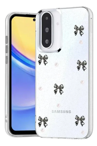 Samsung Galaxy A27 5G Fiyonk Desenli Kapak - Desen 8