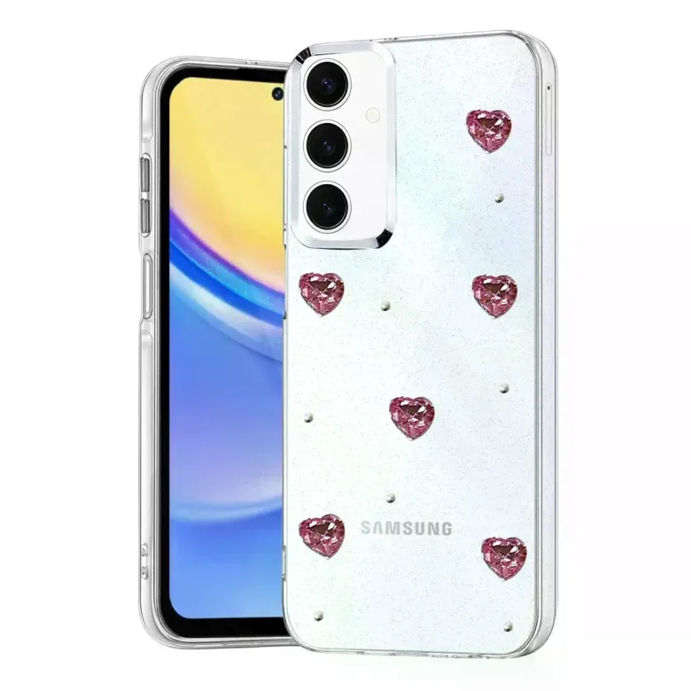 Samsung Galaxy A35 5g Fiyonk Desenli Kapak - Desen 7