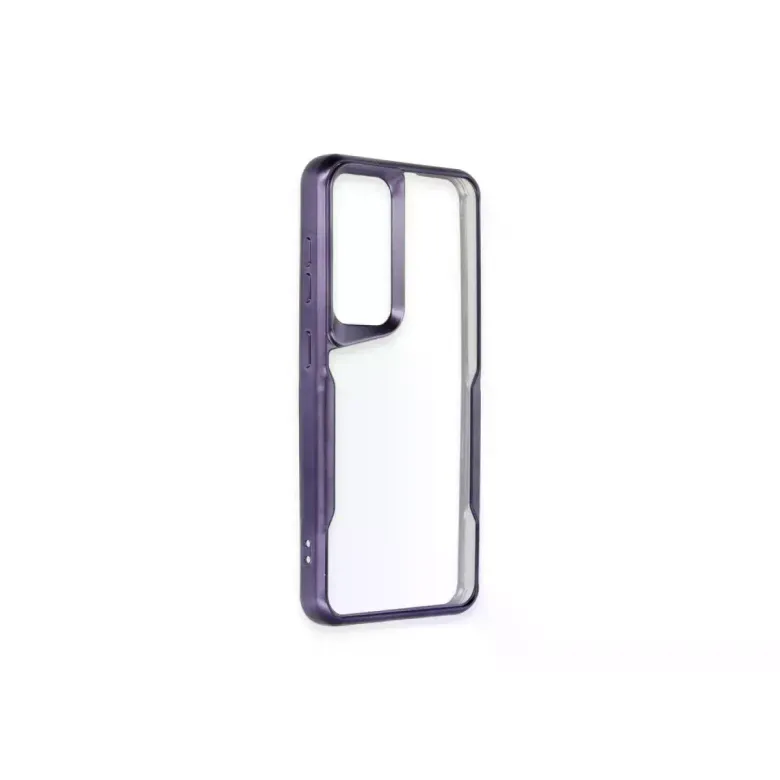 Samsung Galaxy A35 5g Kılıf Boyi Silikon Kapak - Derin Mor