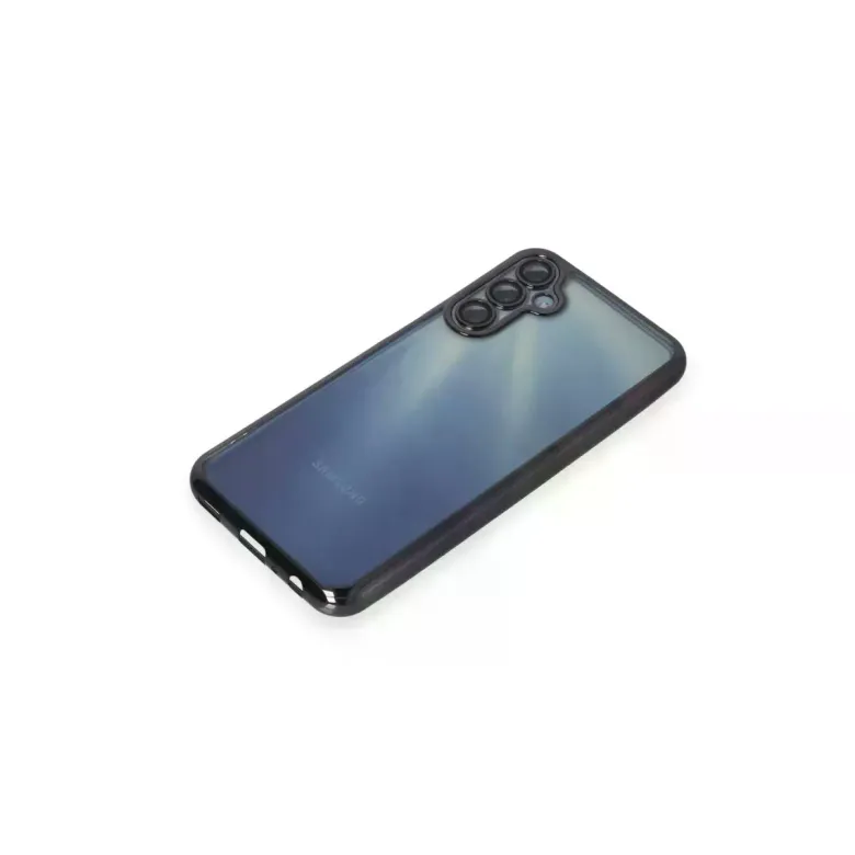 Samsung Galaxy A35 5g Kılıf Razer Lensli Silikon - Mor