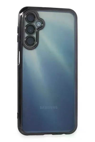 Samsung Galaxy A35 5G Kılıf Razer Lensli Silikon - Mor