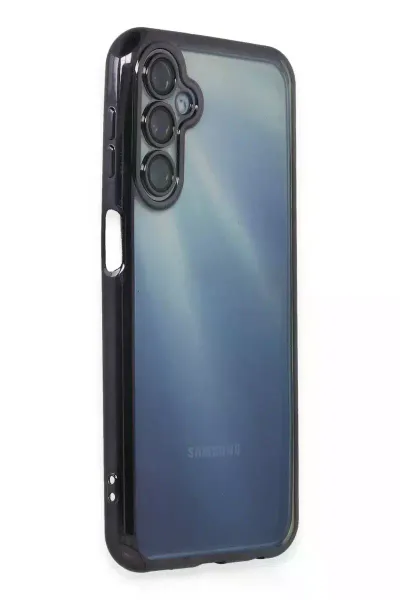 Samsung Galaxy A35 5G Kılıf Razer Lensli Silikon - Mor