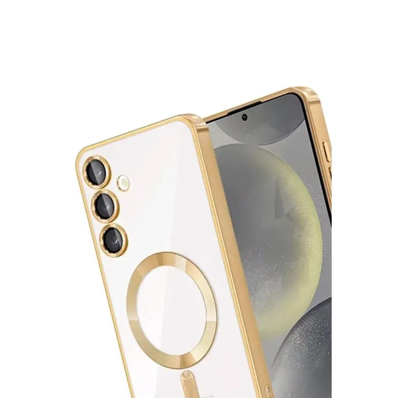 Samsung Galaxy A35 5g Kross Magneticsafe Kapak - Gold
