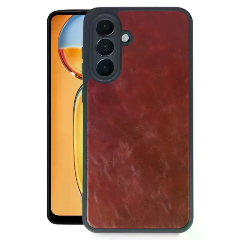 Samsung Galaxy A36 Kılıf Aras Deri Kapak - Bordo