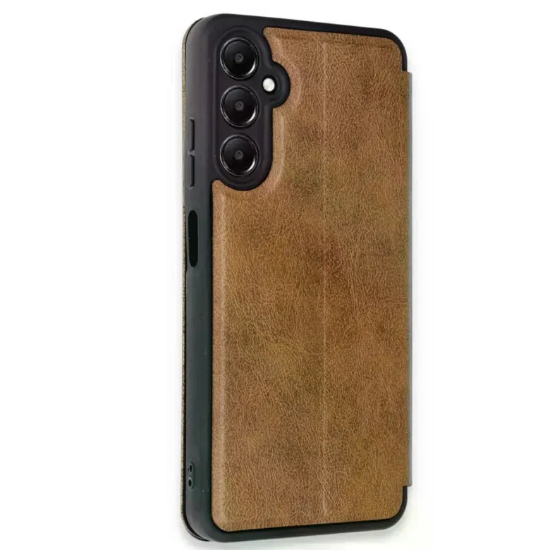 Samsung Galaxy A36 Kılıf Flip Cover - Taba