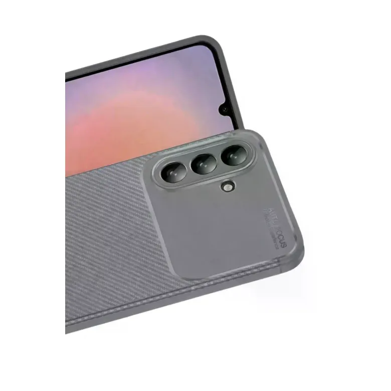 Samsung Galaxy A37 5g Auto Focus Karbon Kapak - Gri